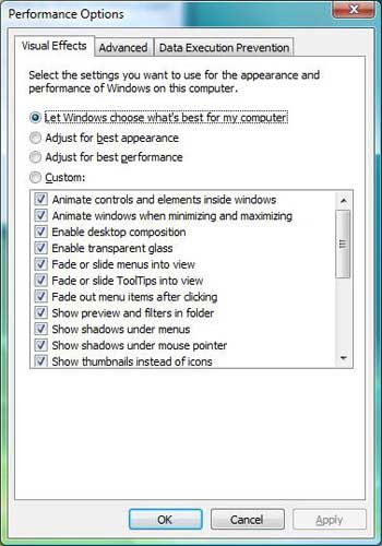 Ускоряем Windows Vista